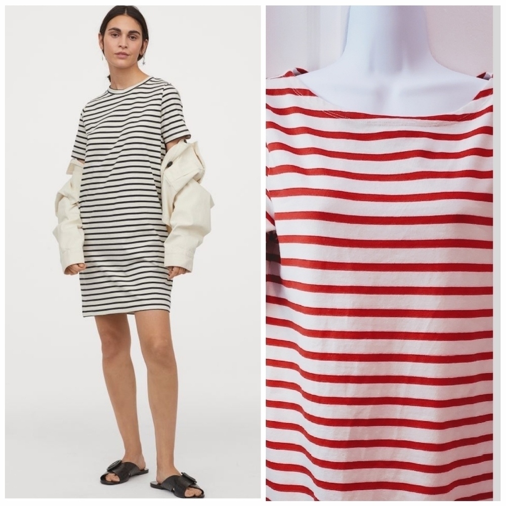 Crewneck Dress Orange